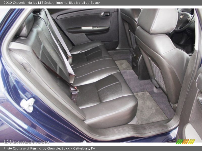 Rear Seat of 2010 Malibu LTZ Sedan
