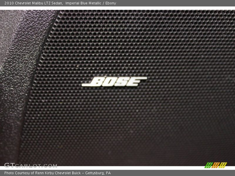 Audio System of 2010 Malibu LTZ Sedan