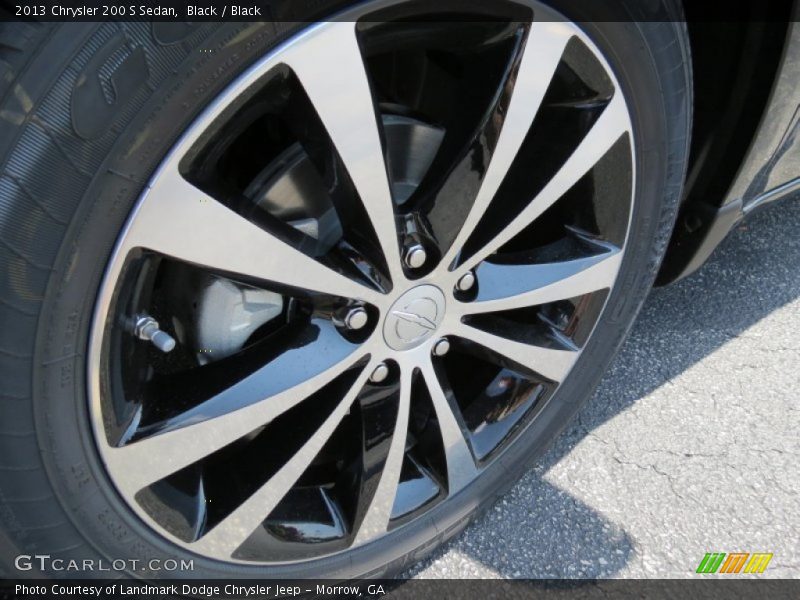 Black / Black 2013 Chrysler 200 S Sedan