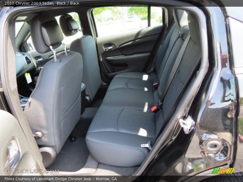 Black / Black 2013 Chrysler 200 S Sedan
