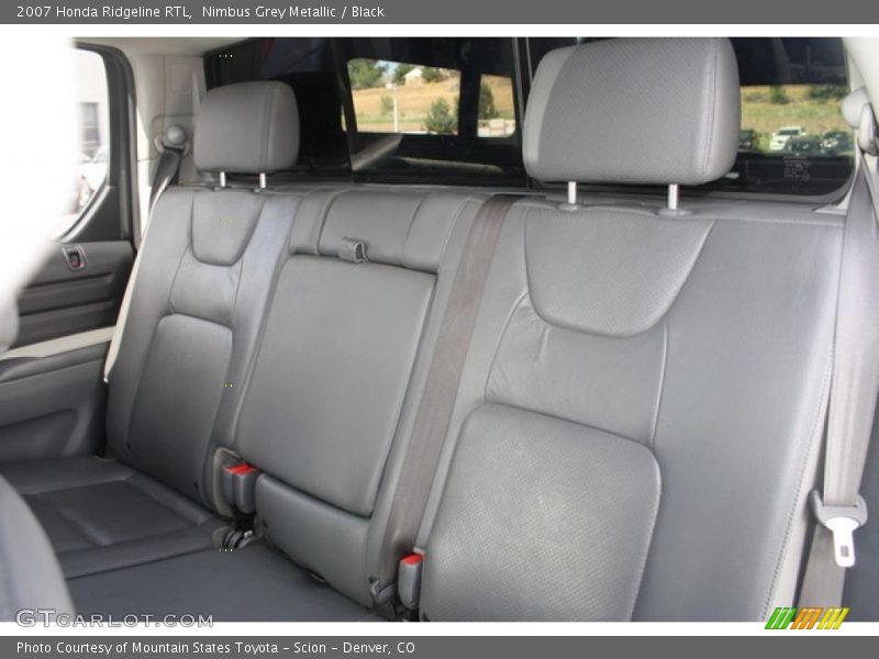 Nimbus Grey Metallic / Black 2007 Honda Ridgeline RTL