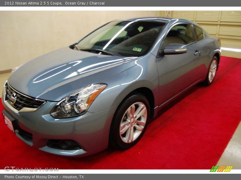 Ocean Gray / Charcoal 2012 Nissan Altima 2.5 S Coupe