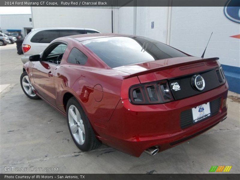 Ruby Red / Charcoal Black 2014 Ford Mustang GT Coupe