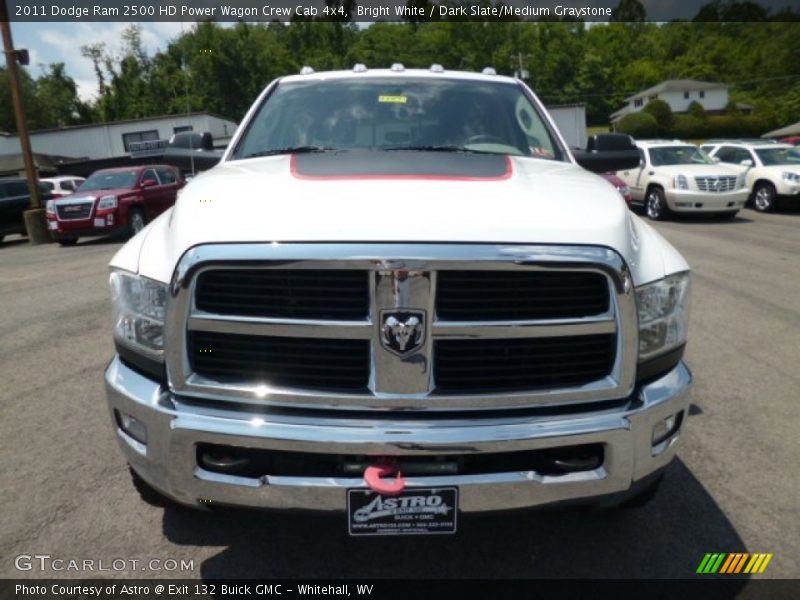 Bright White / Dark Slate/Medium Graystone 2011 Dodge Ram 2500 HD Power Wagon Crew Cab 4x4