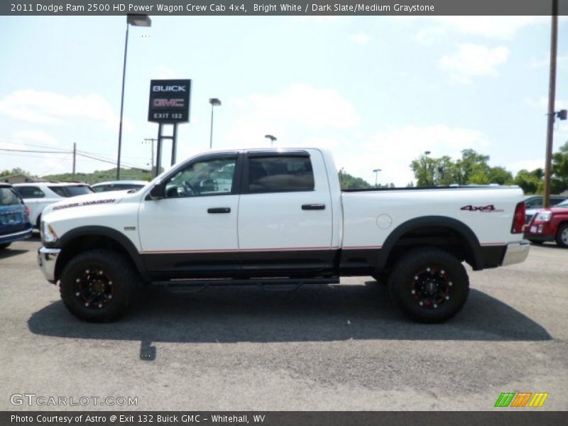 Bright White / Dark Slate/Medium Graystone 2011 Dodge Ram 2500 HD Power Wagon Crew Cab 4x4