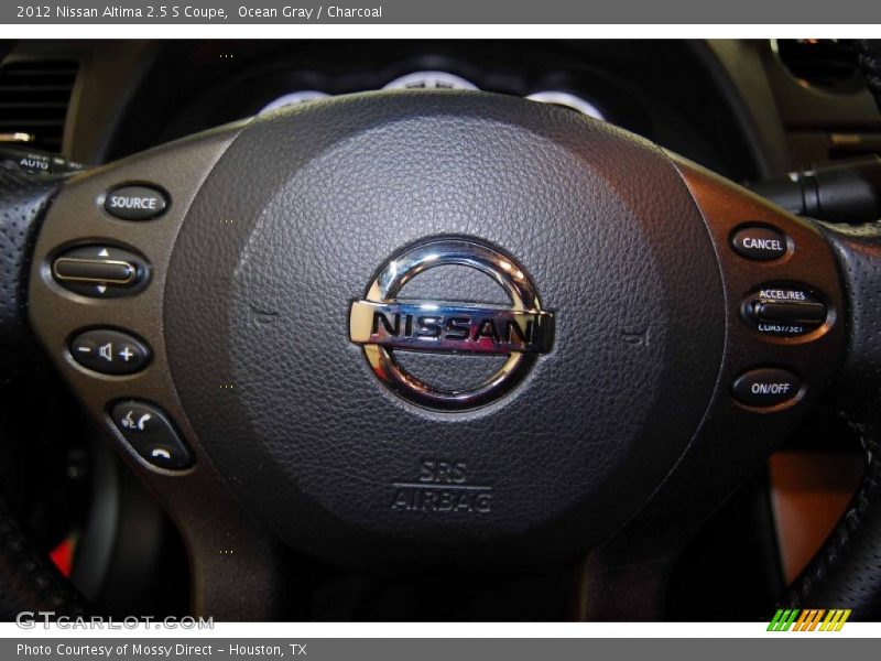 Ocean Gray / Charcoal 2012 Nissan Altima 2.5 S Coupe