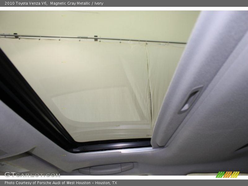Magnetic Gray Metallic / Ivory 2010 Toyota Venza V6