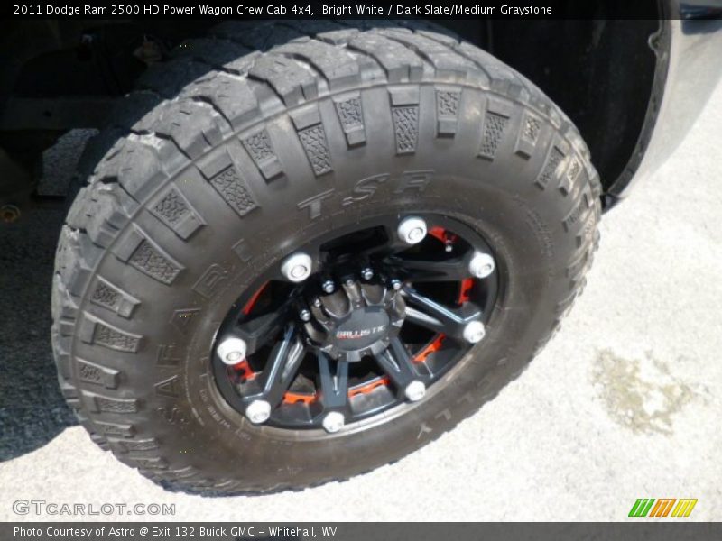 Custom Wheels of 2011 Ram 2500 HD Power Wagon Crew Cab 4x4