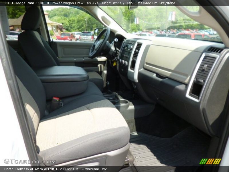 Bright White / Dark Slate/Medium Graystone 2011 Dodge Ram 2500 HD Power Wagon Crew Cab 4x4