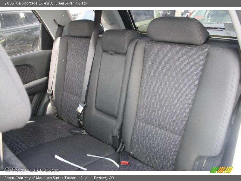 Steel Silver / Black 2005 Kia Sportage LX 4WD