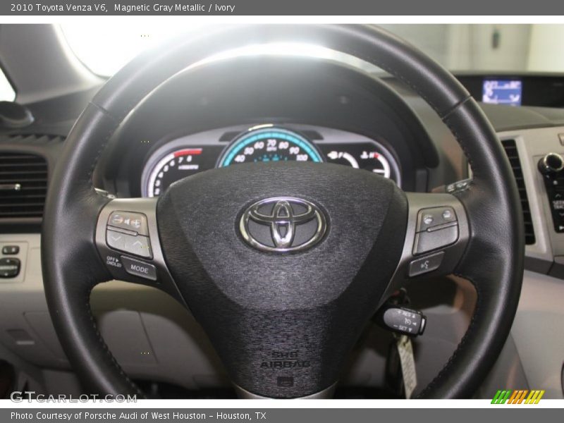 Magnetic Gray Metallic / Ivory 2010 Toyota Venza V6