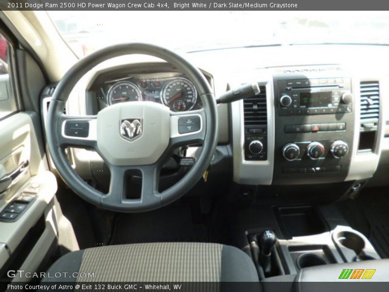 Bright White / Dark Slate/Medium Graystone 2011 Dodge Ram 2500 HD Power Wagon Crew Cab 4x4