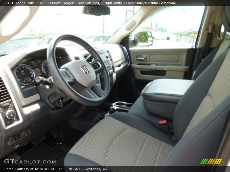Bright White / Dark Slate/Medium Graystone 2011 Dodge Ram 2500 HD Power Wagon Crew Cab 4x4