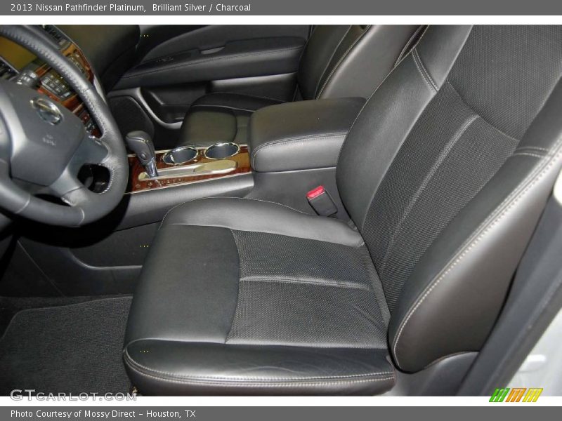 Brilliant Silver / Charcoal 2013 Nissan Pathfinder Platinum