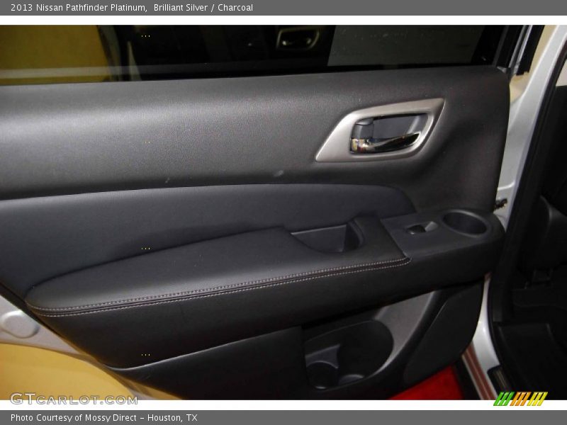 Brilliant Silver / Charcoal 2013 Nissan Pathfinder Platinum