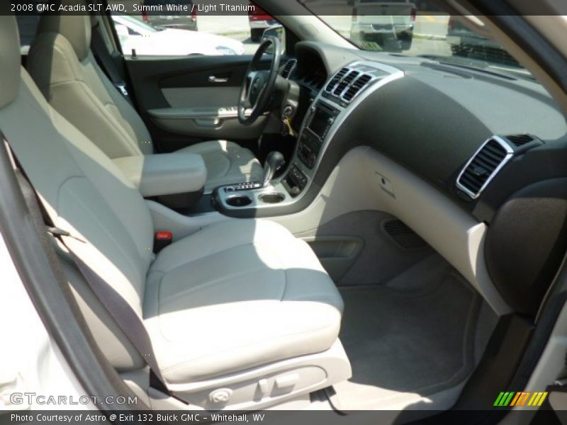 Summit White / Light Titanium 2008 GMC Acadia SLT AWD