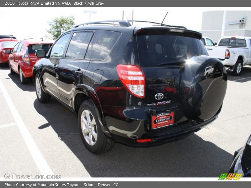 Black / Ash Gray 2010 Toyota RAV4 Limited V6 4WD
