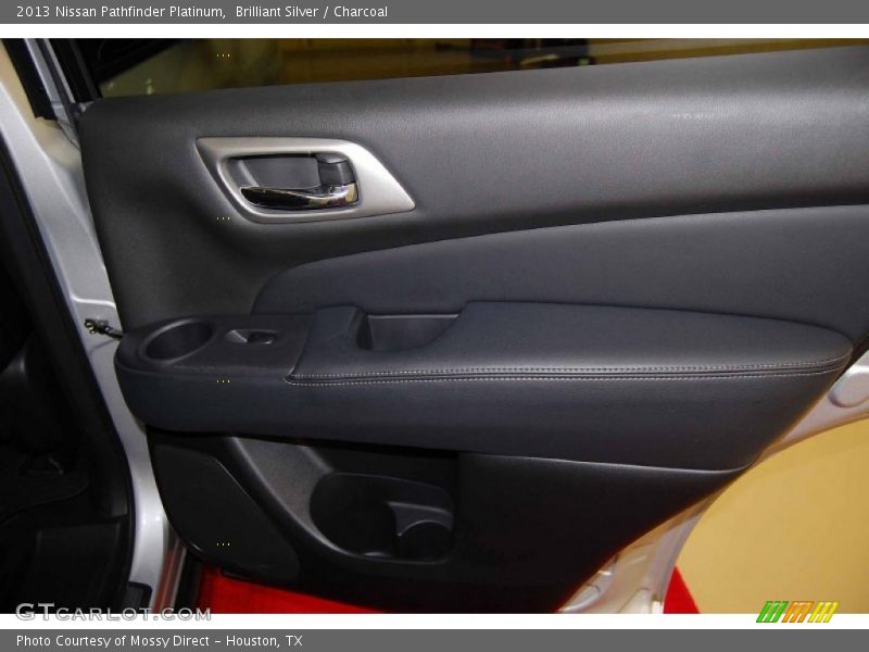 Brilliant Silver / Charcoal 2013 Nissan Pathfinder Platinum