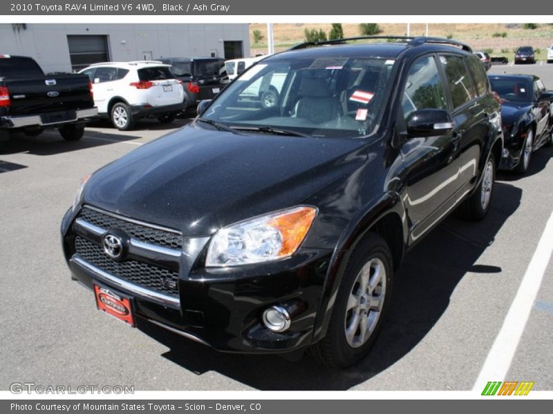 Black / Ash Gray 2010 Toyota RAV4 Limited V6 4WD