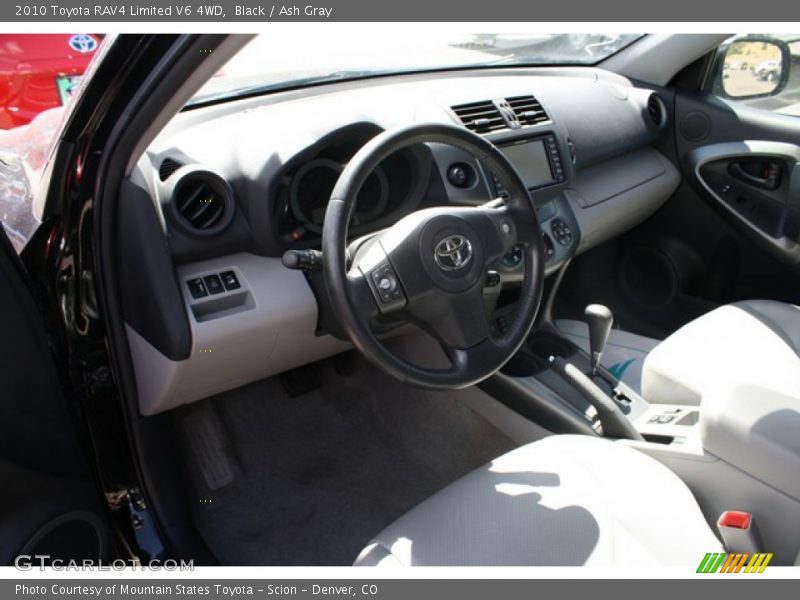 Black / Ash Gray 2010 Toyota RAV4 Limited V6 4WD