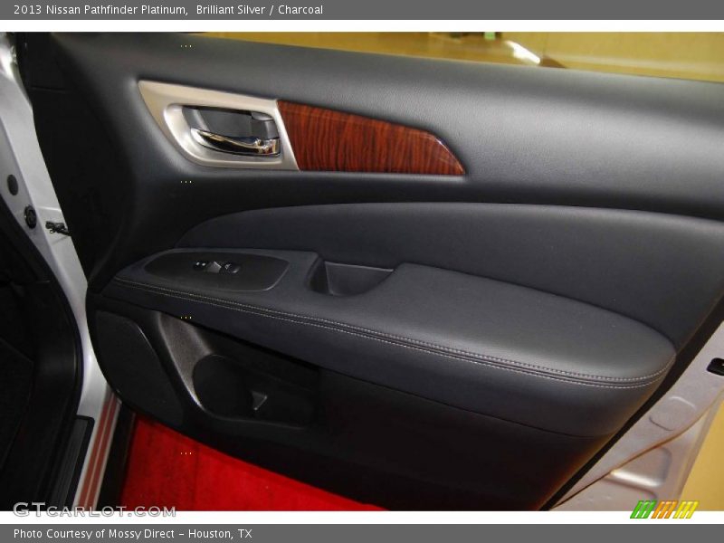 Brilliant Silver / Charcoal 2013 Nissan Pathfinder Platinum