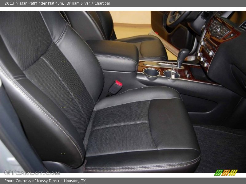 Brilliant Silver / Charcoal 2013 Nissan Pathfinder Platinum