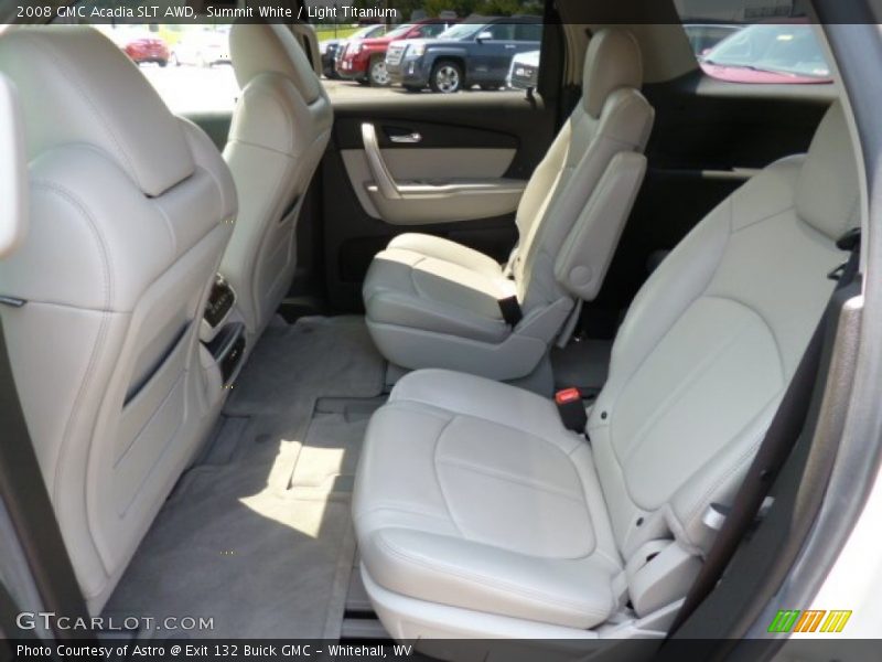 Summit White / Light Titanium 2008 GMC Acadia SLT AWD