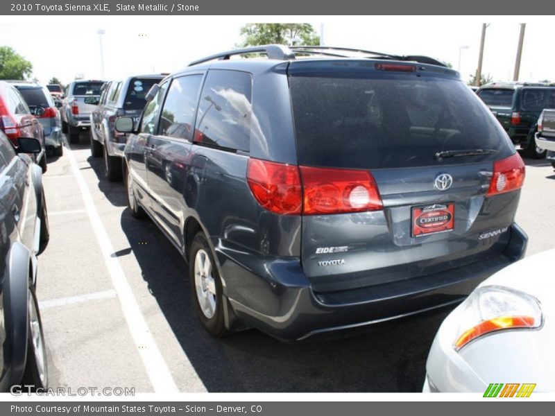 Slate Metallic / Stone 2010 Toyota Sienna XLE