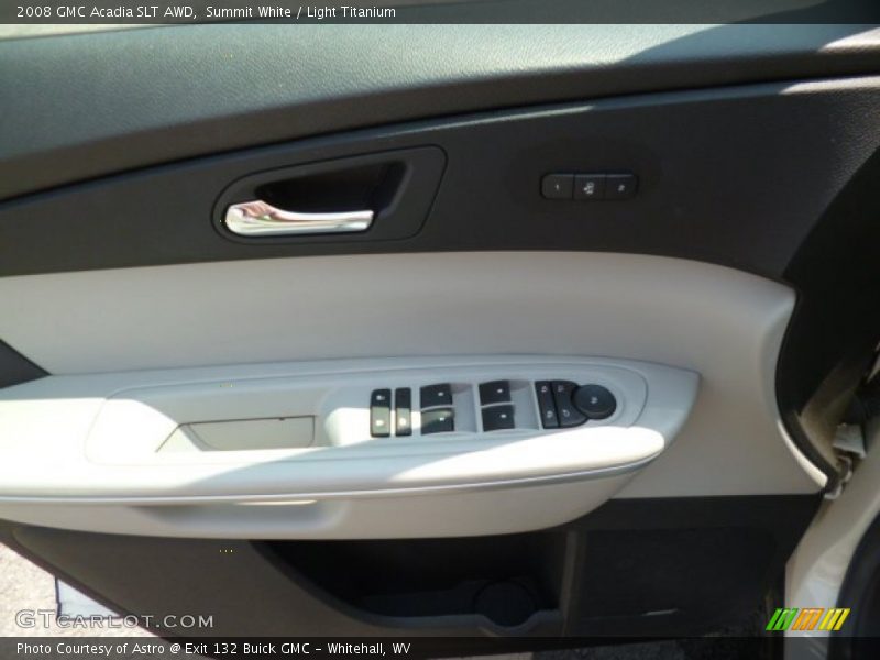 Summit White / Light Titanium 2008 GMC Acadia SLT AWD