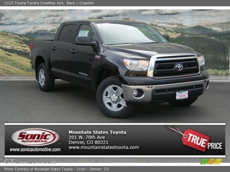 Black / Graphite 2013 Toyota Tundra CrewMax 4x4