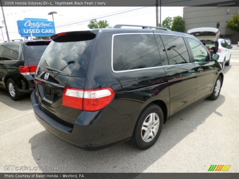 Nighthawk Black Pearl / Ivory 2006 Honda Odyssey EX-L