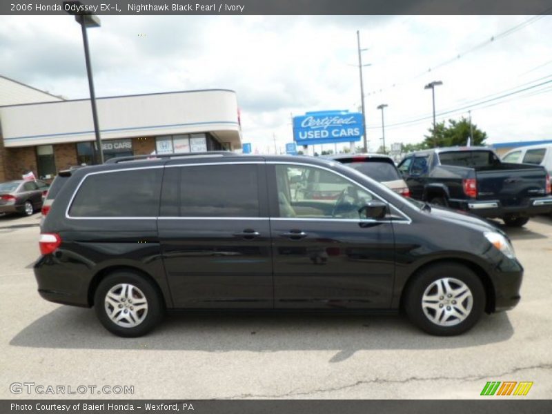 Nighthawk Black Pearl / Ivory 2006 Honda Odyssey EX-L
