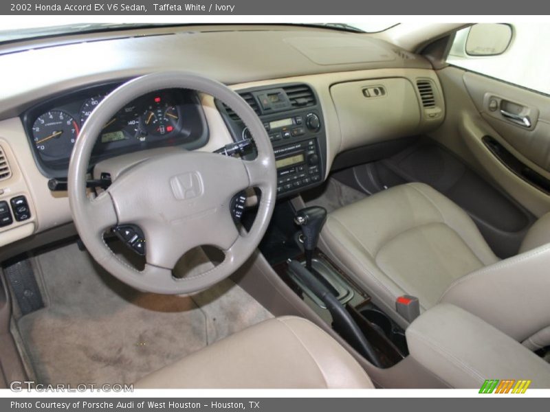 Taffeta White / Ivory 2002 Honda Accord EX V6 Sedan