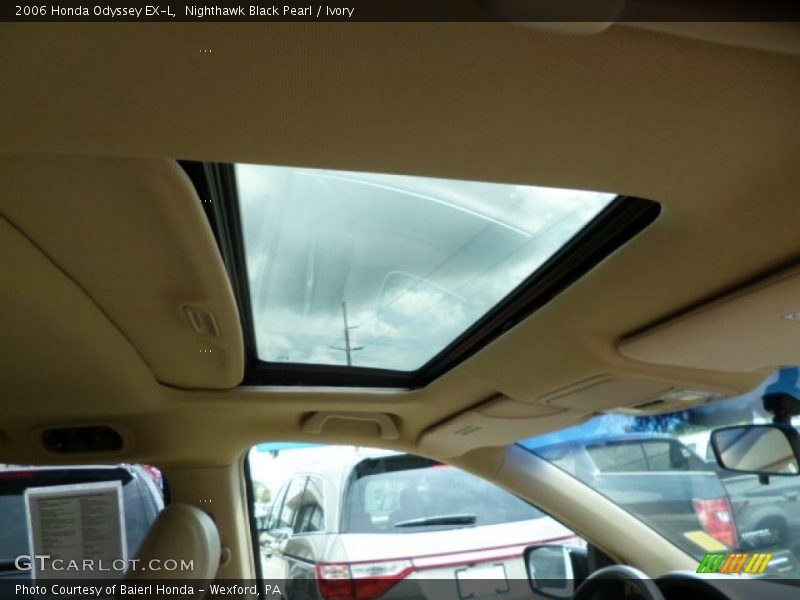 Nighthawk Black Pearl / Ivory 2006 Honda Odyssey EX-L