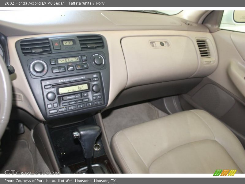 Taffeta White / Ivory 2002 Honda Accord EX V6 Sedan