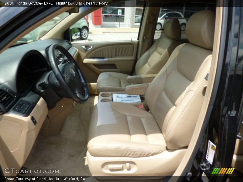 Nighthawk Black Pearl / Ivory 2006 Honda Odyssey EX-L