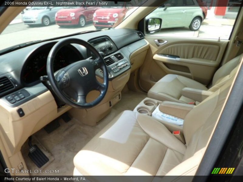 Nighthawk Black Pearl / Ivory 2006 Honda Odyssey EX-L
