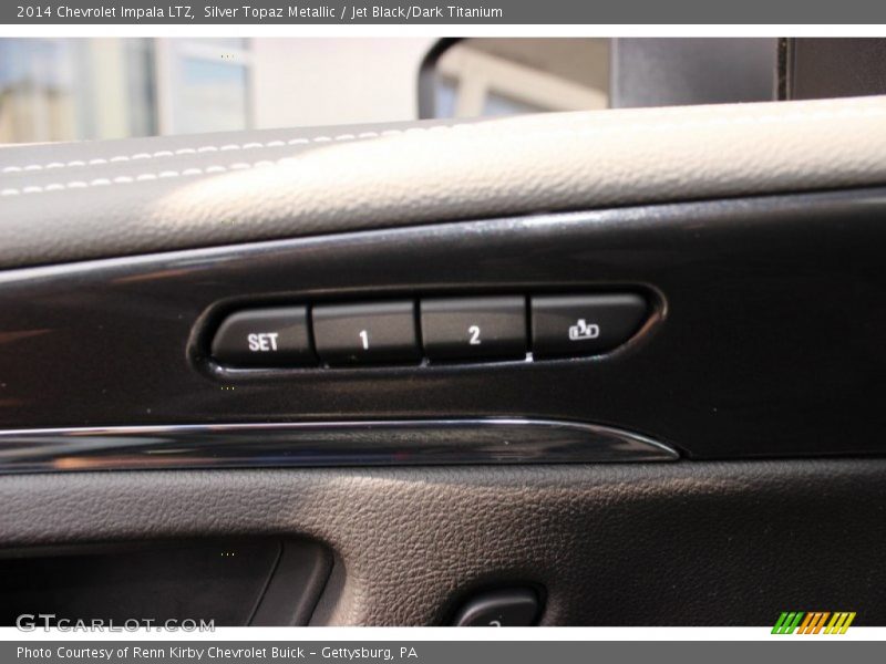 Silver Topaz Metallic / Jet Black/Dark Titanium 2014 Chevrolet Impala LTZ