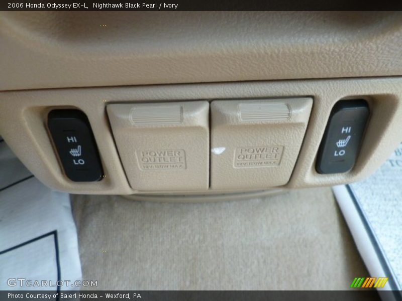 Nighthawk Black Pearl / Ivory 2006 Honda Odyssey EX-L