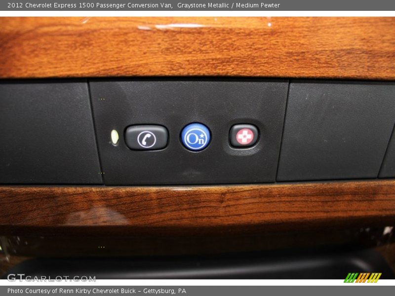 Graystone Metallic / Medium Pewter 2012 Chevrolet Express 1500 Passenger Conversion Van