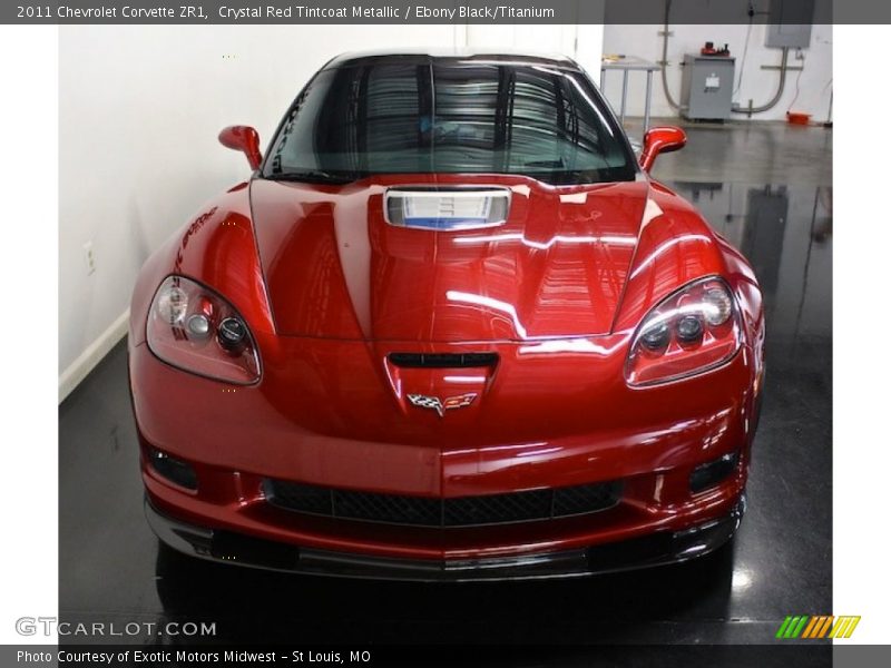  2011 Corvette ZR1 Crystal Red Tintcoat Metallic