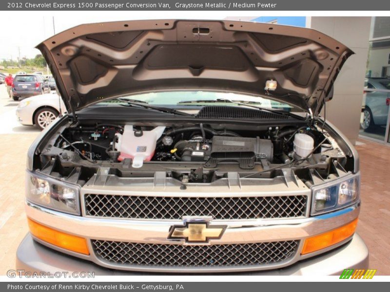 Graystone Metallic / Medium Pewter 2012 Chevrolet Express 1500 Passenger Conversion Van