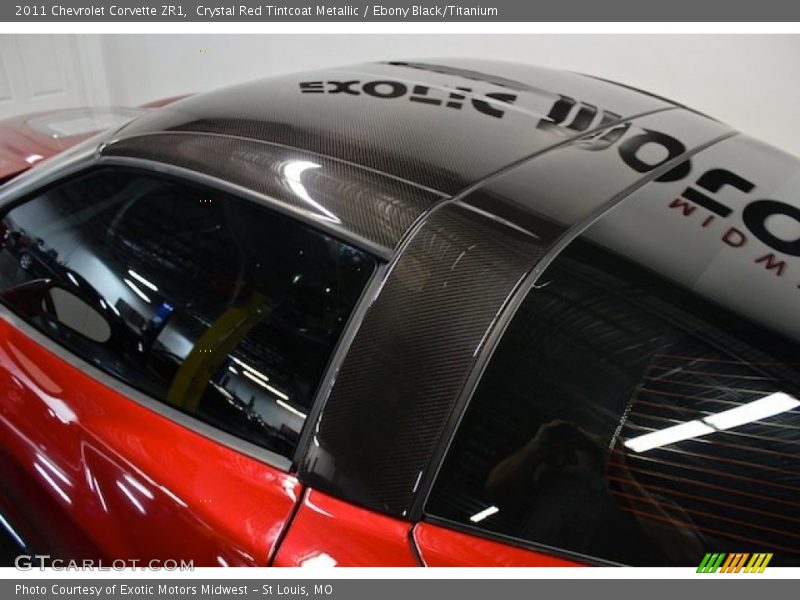 Crystal Red Tintcoat Metallic / Ebony Black/Titanium 2011 Chevrolet Corvette ZR1