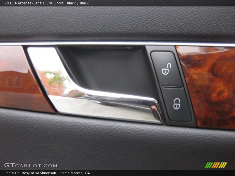 Black / Black 2011 Mercedes-Benz C 300 Sport