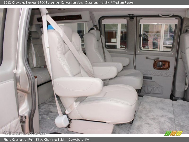 Graystone Metallic / Medium Pewter 2012 Chevrolet Express 1500 Passenger Conversion Van