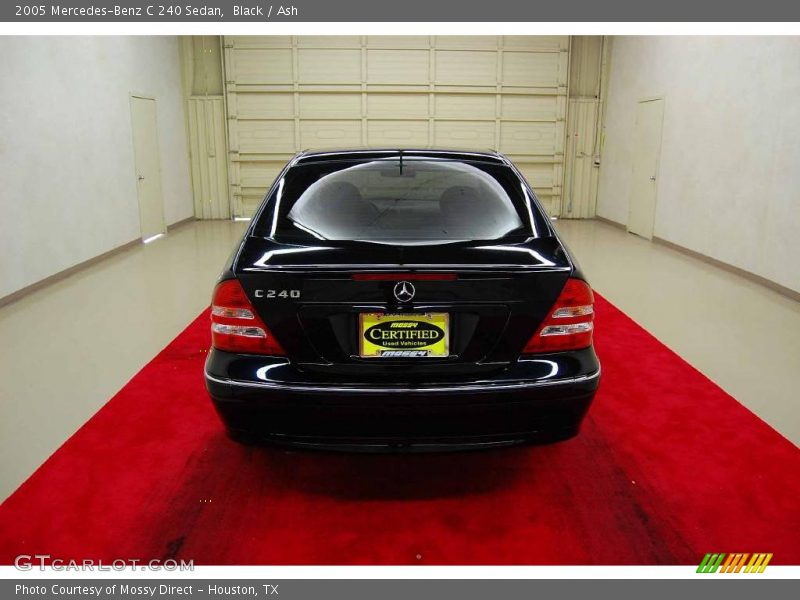 Black / Ash 2005 Mercedes-Benz C 240 Sedan