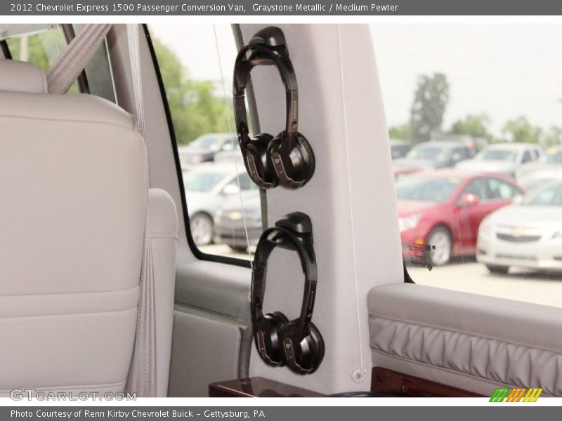 Graystone Metallic / Medium Pewter 2012 Chevrolet Express 1500 Passenger Conversion Van