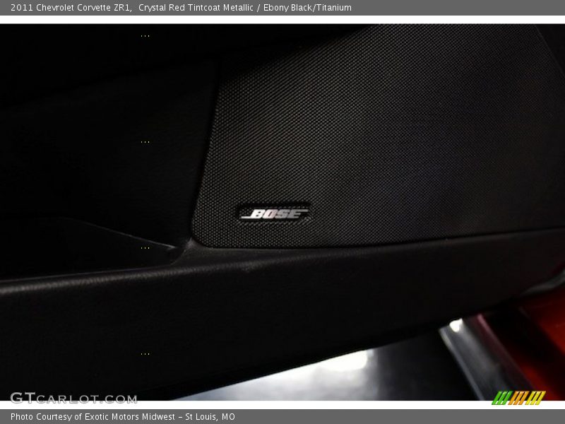 Crystal Red Tintcoat Metallic / Ebony Black/Titanium 2011 Chevrolet Corvette ZR1