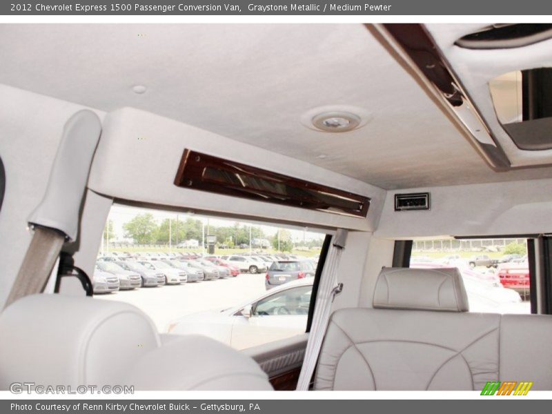 Graystone Metallic / Medium Pewter 2012 Chevrolet Express 1500 Passenger Conversion Van