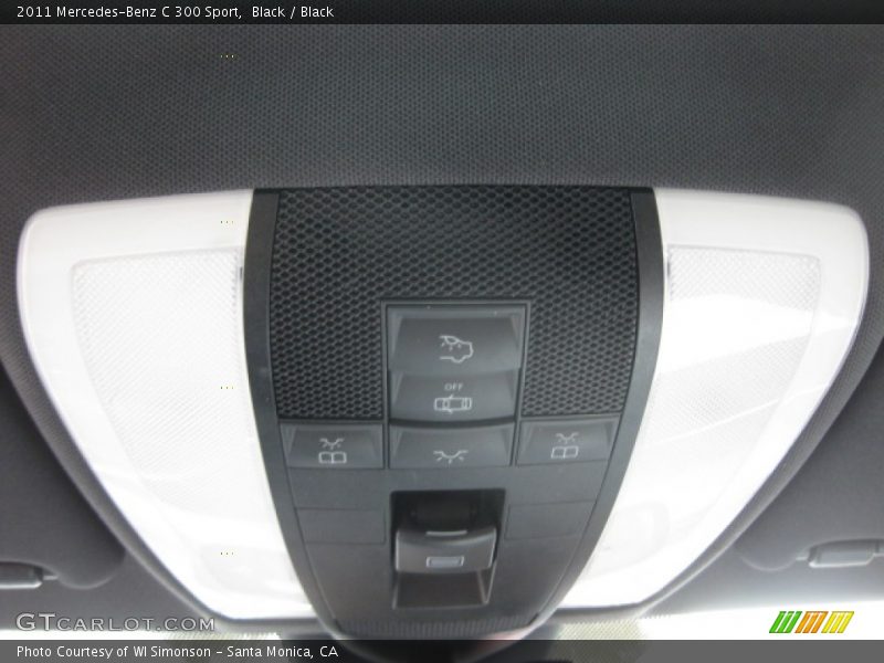 Black / Black 2011 Mercedes-Benz C 300 Sport